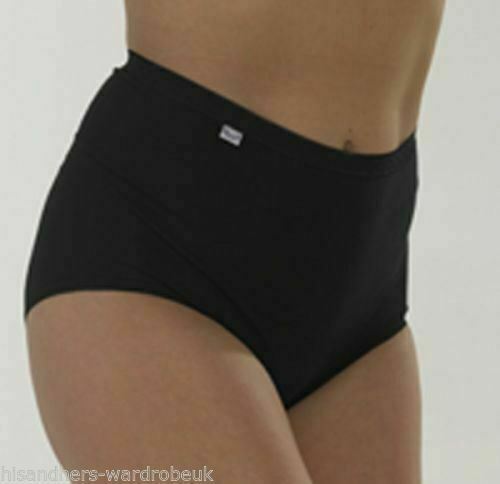 6 X Pairs Ladies Womens Girls Marlon Full Maxi Cotton Briefs Knicker underwear