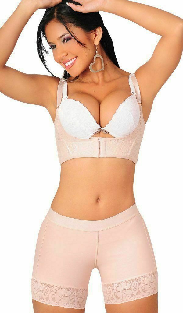 Fajas Colombianas Shaper Padded Shorts Levanta Cola Butt Lifter Push Up Panties