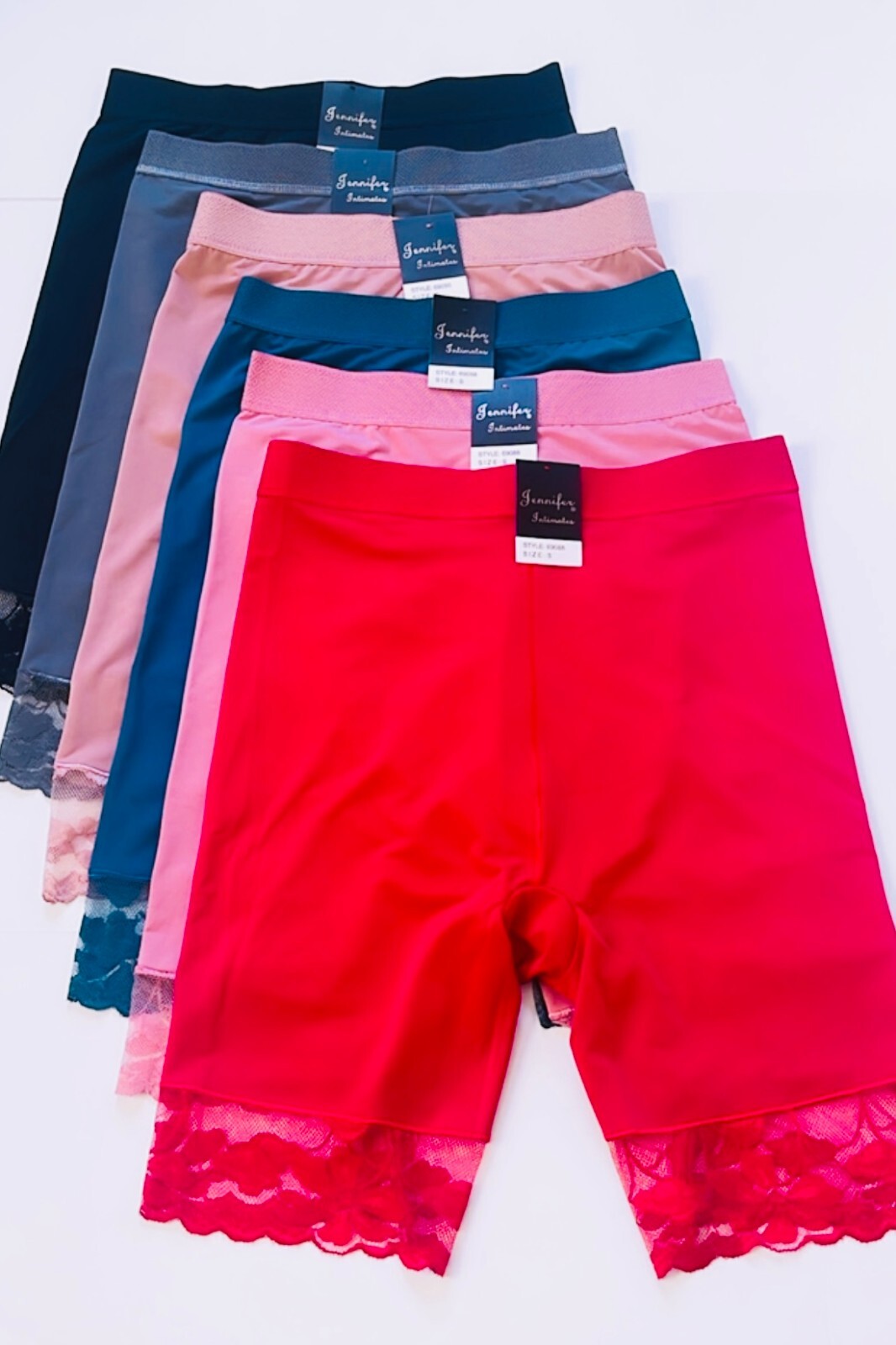 Lot 3/6 Long Leg Shaper Short Hi-Waist Tummy Control Boxer Under Dress Pant S-5X