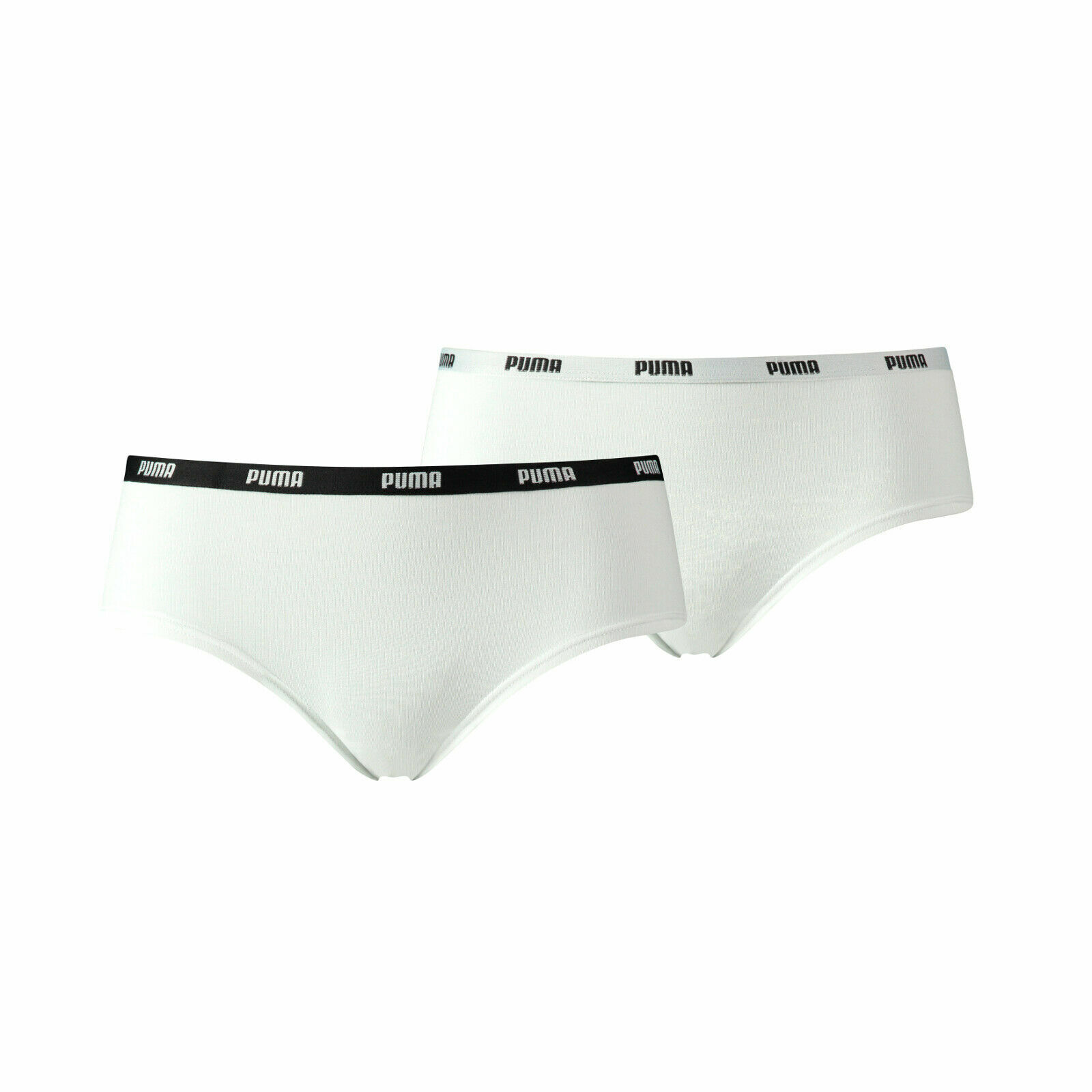 Puma Women’s Hipster Iconic Soft Cotton Modal Stretch Savings Pack X2.