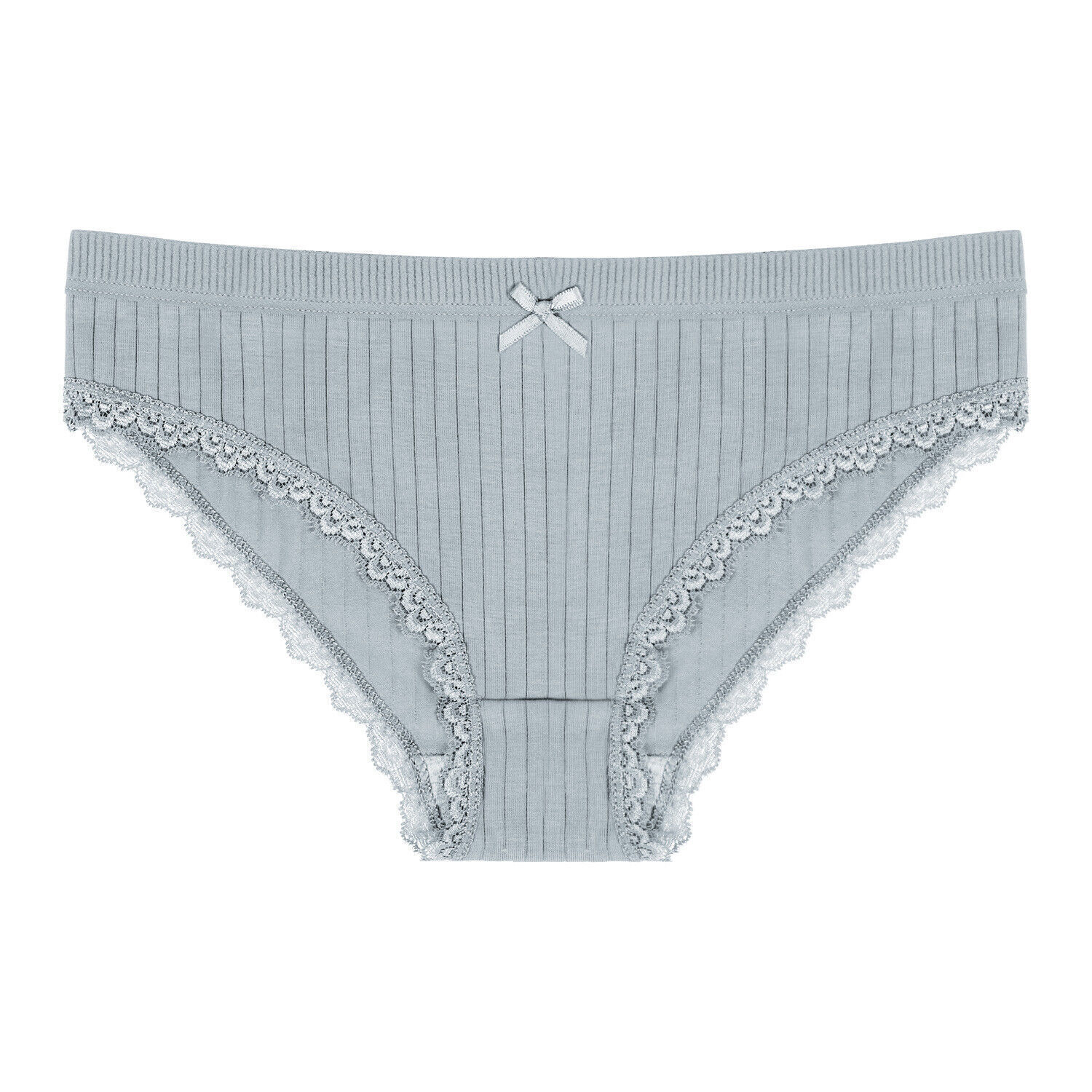 6 Pack Womens Cotton Knickers Sexy Bikini Underwear Seamless Panties Lingeries