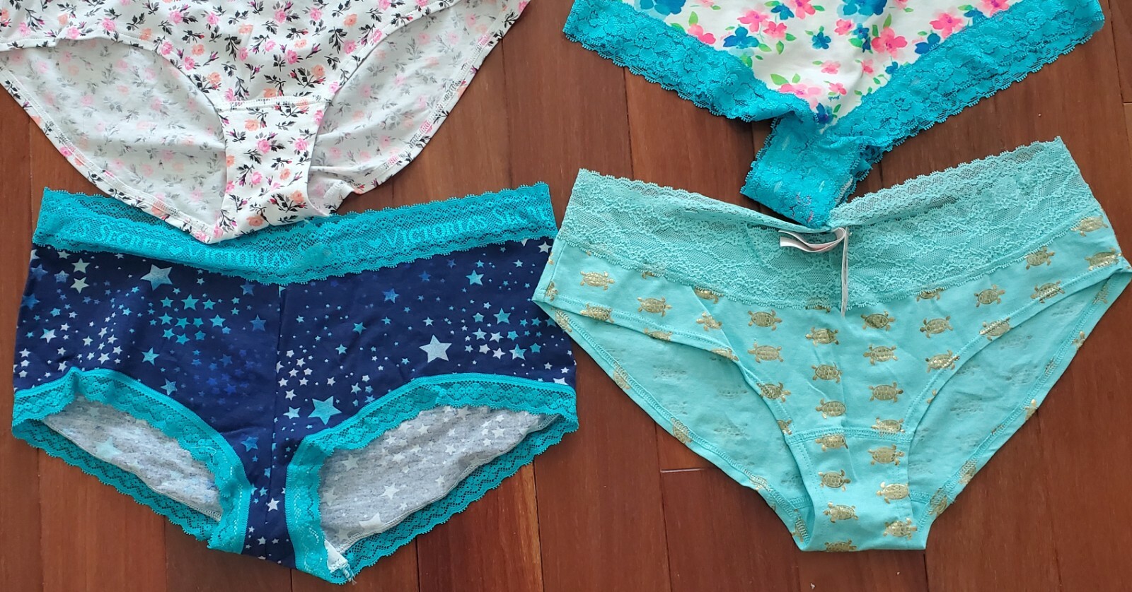 Victoria’s Secret Panties Lot=10 pcs Various Fantastic Unique Underwear M or L