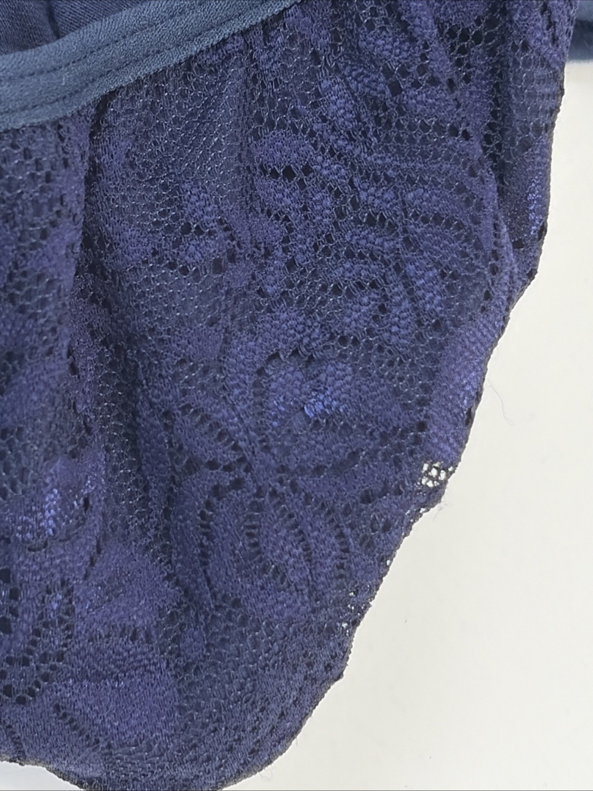 Piradinha Moda Intima Panties Dark Blue Size Medium