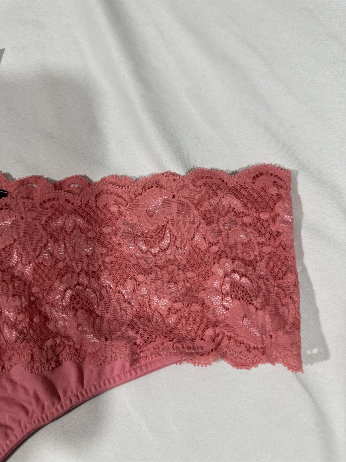 NWT Cosabella [ PLUS 18/20 2X ] Never Say Never Lovely Thong Dusty Rose T2181