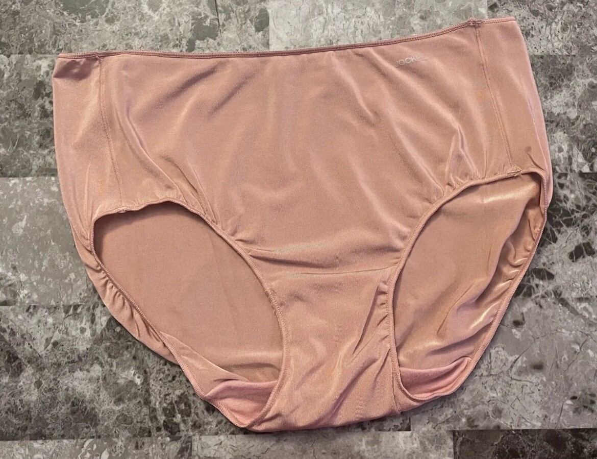 NWOT JOCKEY MAUVE PINK NUDE SMOOTH THIN NO PANTY LINE PROMISE BRIEF PANTIES