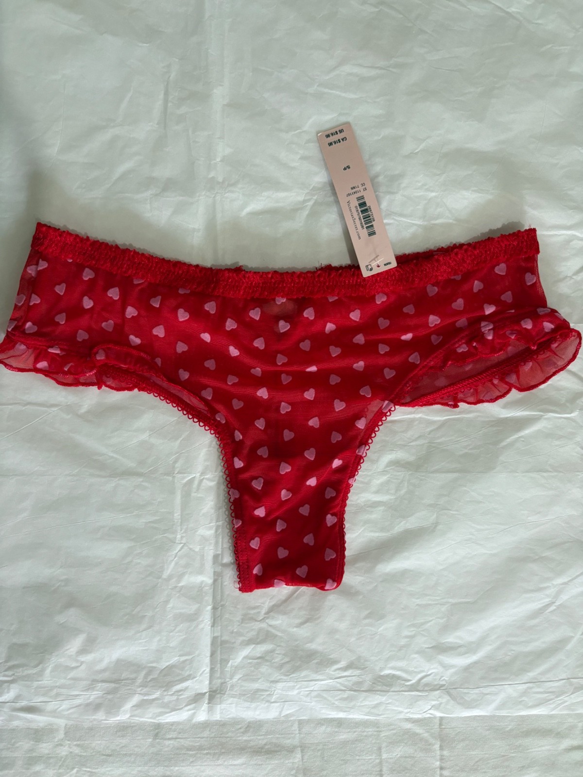 VICTORIA SECRET Tease Hi Leg Cheeky panty NWT Small S.