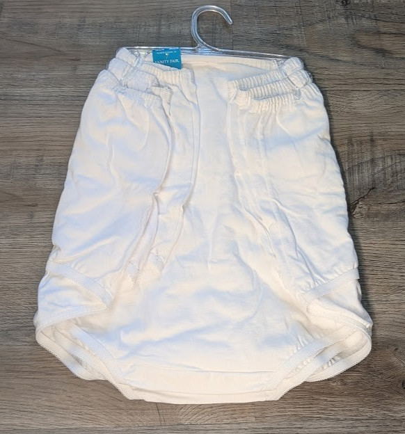 Vanity Fair BRIEFS Underwear 9 2XL Perfectly Yours 15320 White 100% COTTON 3PK