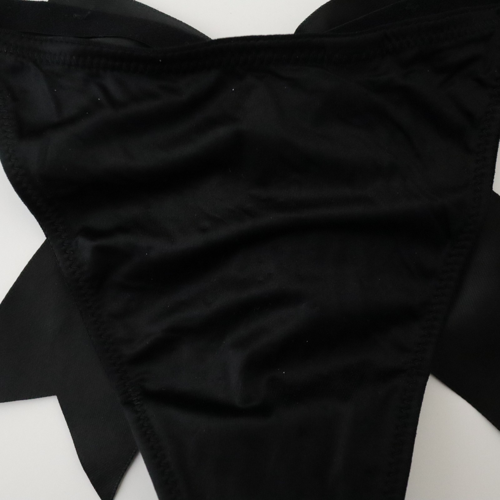 Victoria’s Secret VERY SEXY Shine Satin Bow Adjustable V-String Panty S M XL