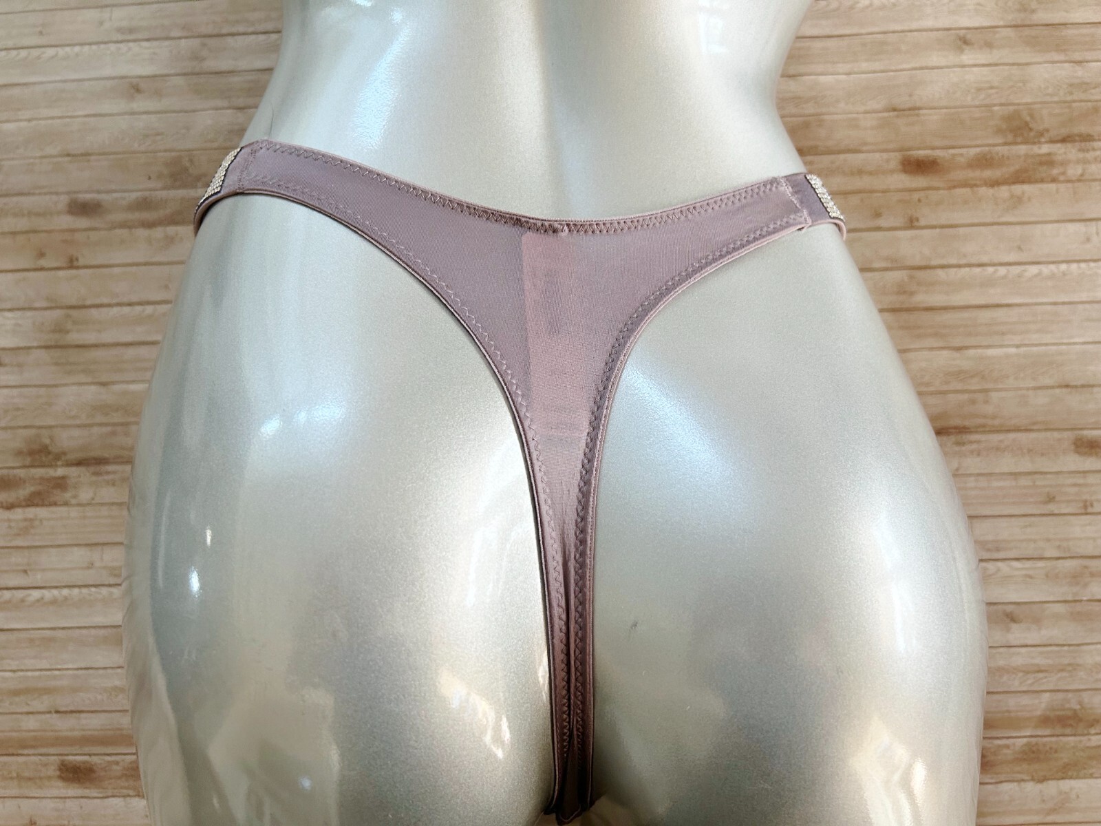NWT Victoria’s Secret Very Sexy Bombshell Shine Strap Thong Panty XL