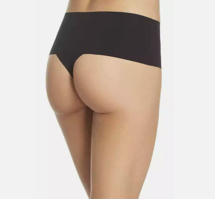 Spanx Women’s Undie-tectable Thong SP0115 Bottoms Black Size S 4534