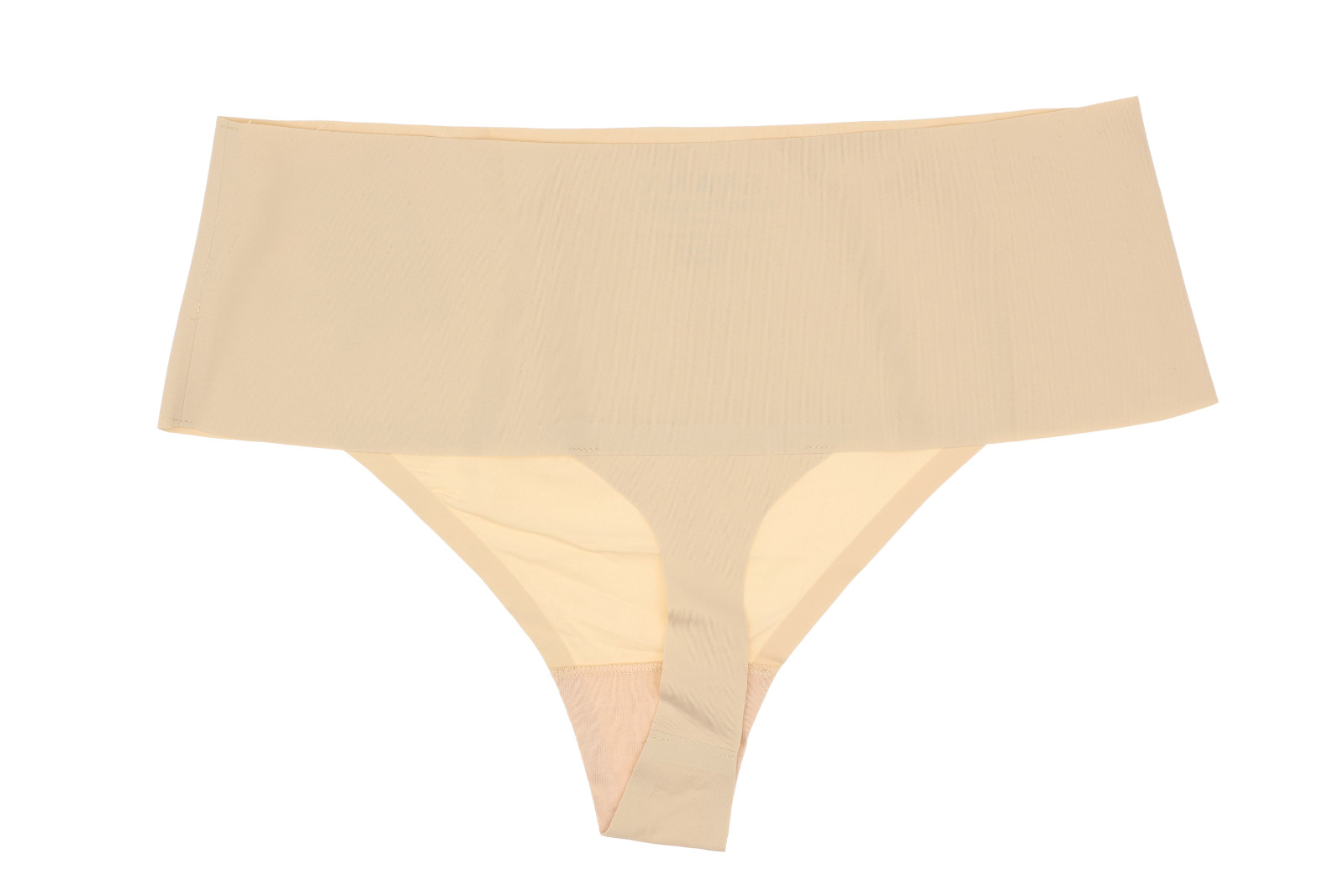 SPANX L10903 Womens Soft Nude Undie-Tectable Thong Size S