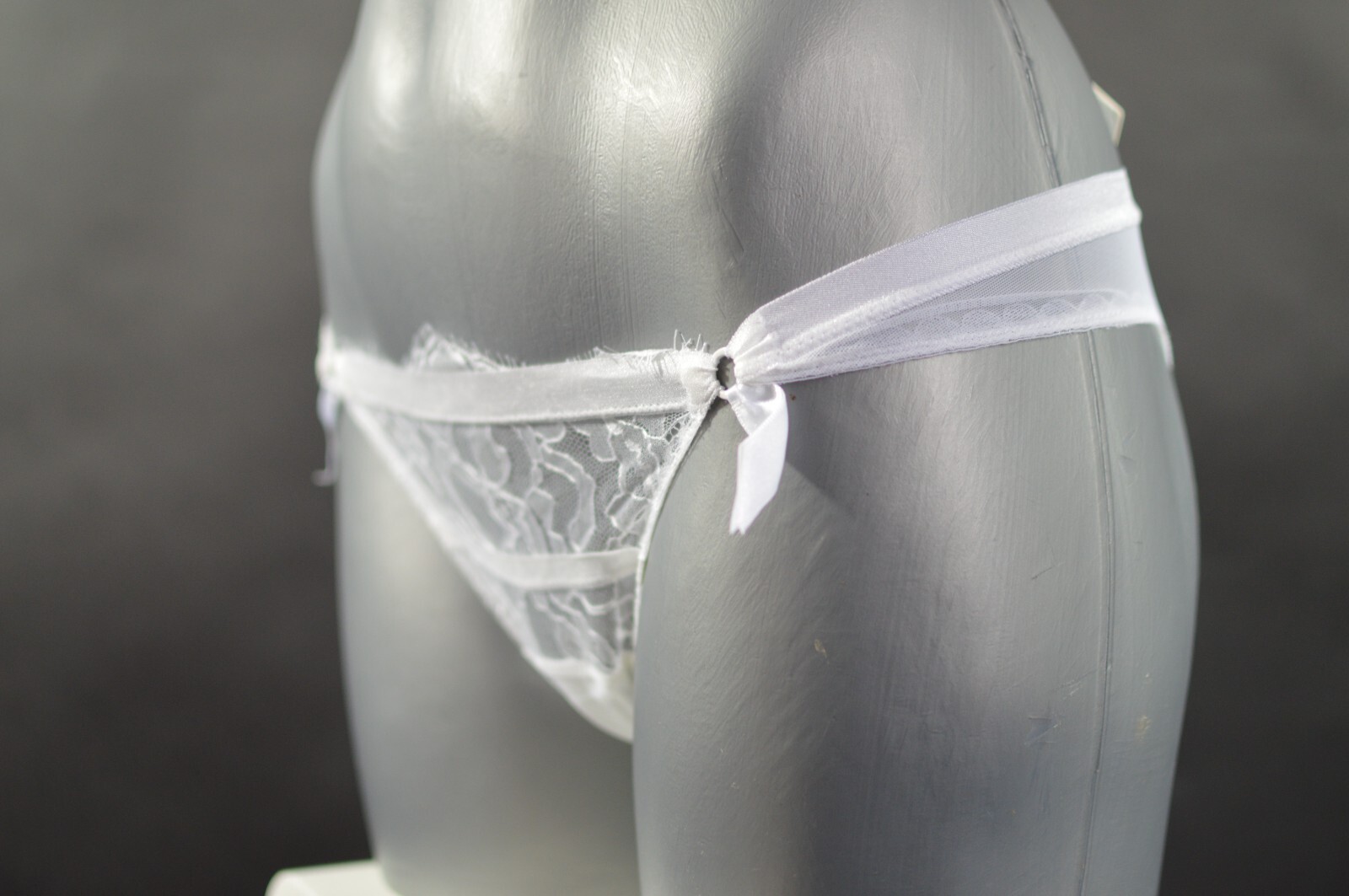 LA PERLA Lingerie – Italian Lace Butterfly Brief White – Luxury Lingerie 007