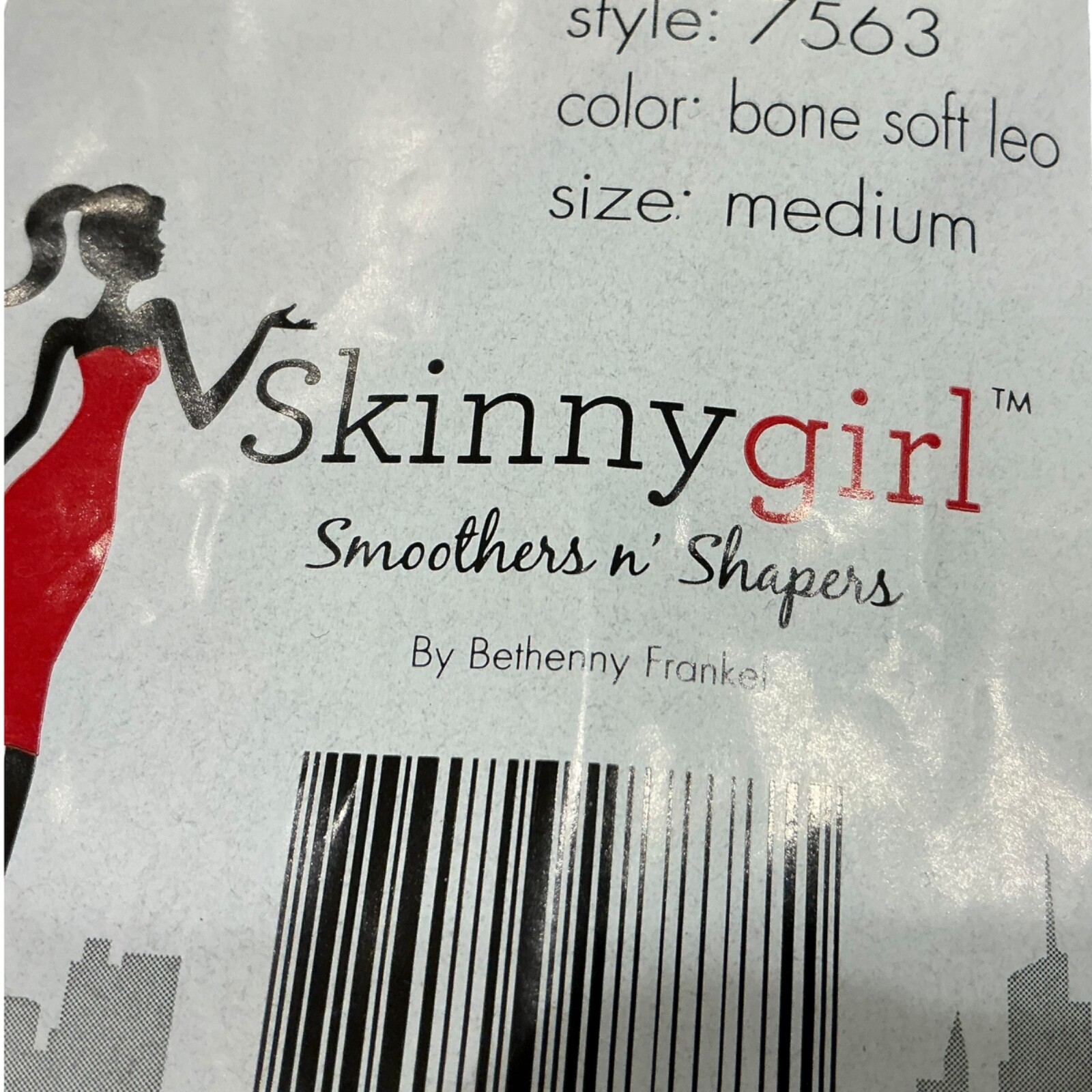 Skinny Girl Shaping Briefs Panties Size M 7563 NEW w/ bag tag $42.00 leopard