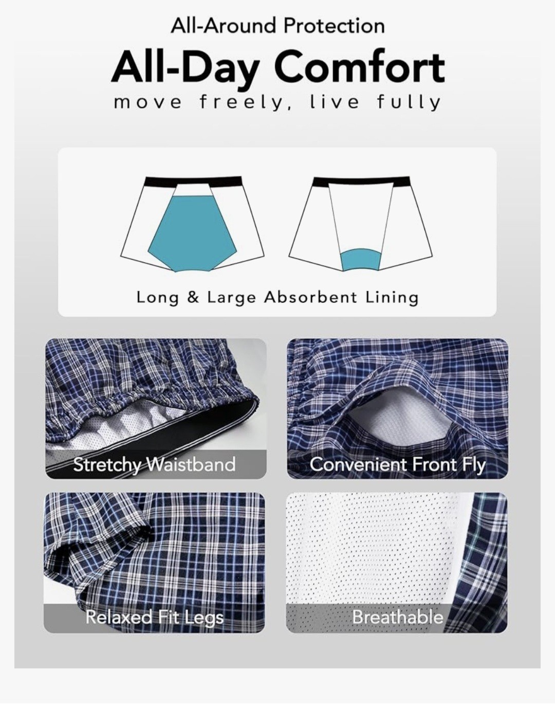 A Set of 5 Tiichoo Size S Underwear